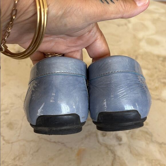 GEOX Blue Patent Leather Driving Loafers - Picture 9 of 11